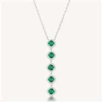 Collar Brosway Mujer FANCY LIFE GREEN in Plata Zirconia FLG137 - FLG137